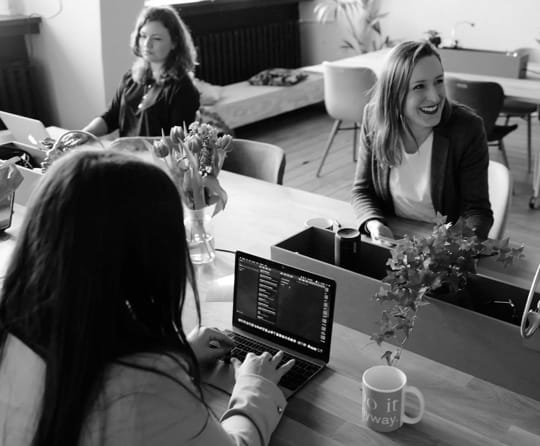 women doing code